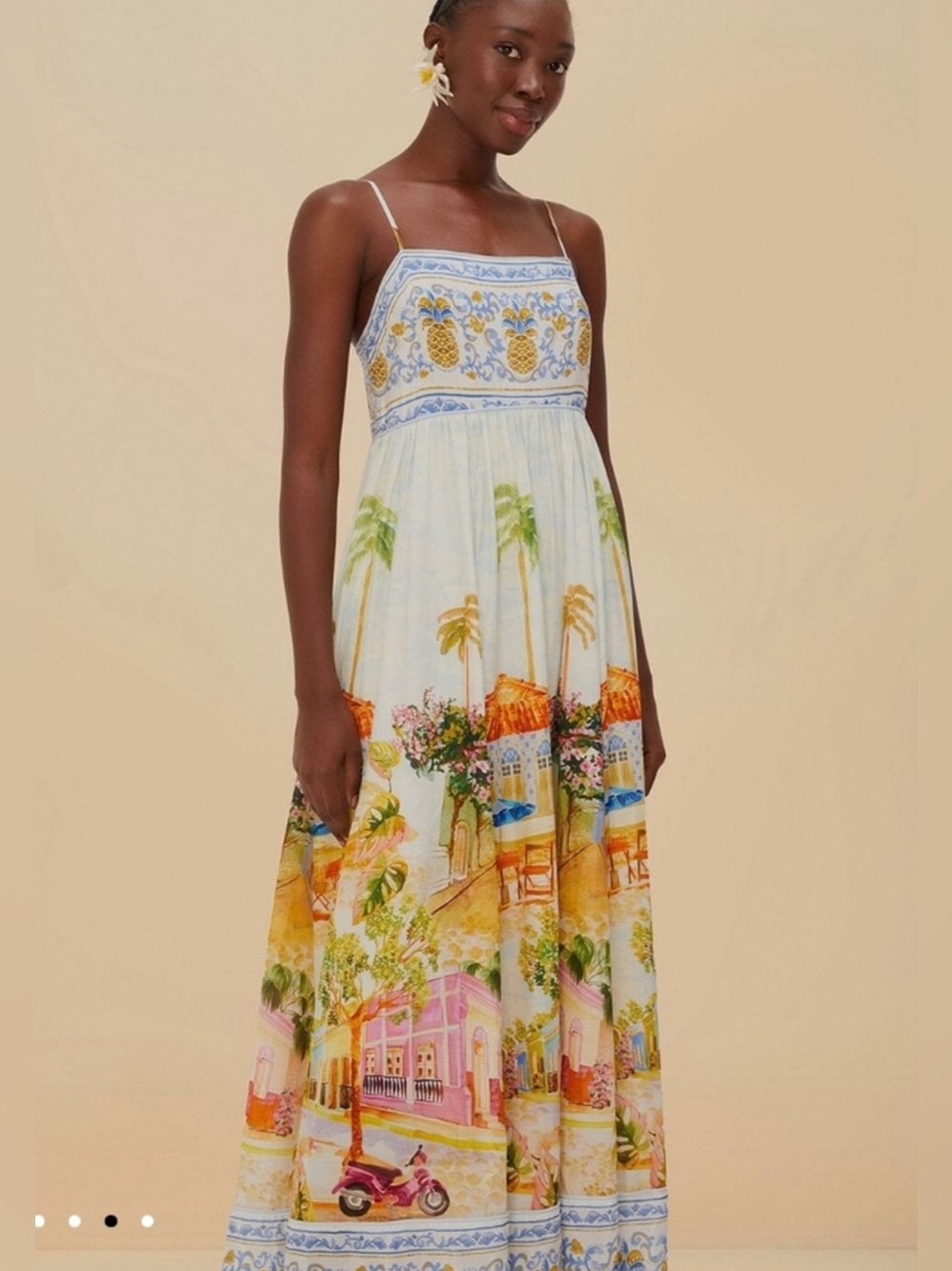 FARM Rio Aracati Printed Maxi Dress - Picture 3 of 5